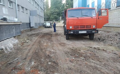 Подготовка к асфальтированию