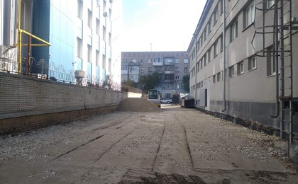 Подготовка к асфальтированию