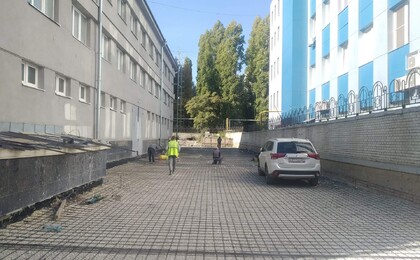Подготовка к асфальтированию