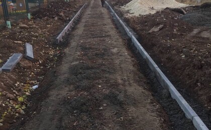 Асфальтирование тротуара в Энгельсе
