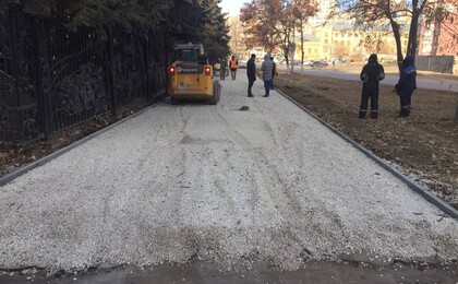 Асфальтирование тротуара в Энгельсе