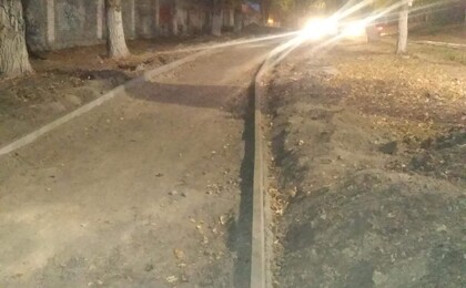 Тротуар в Саратове